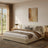 Curved Headboard Bed