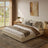 Curved Headboard Bed
