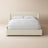 Curved Headboard Bed