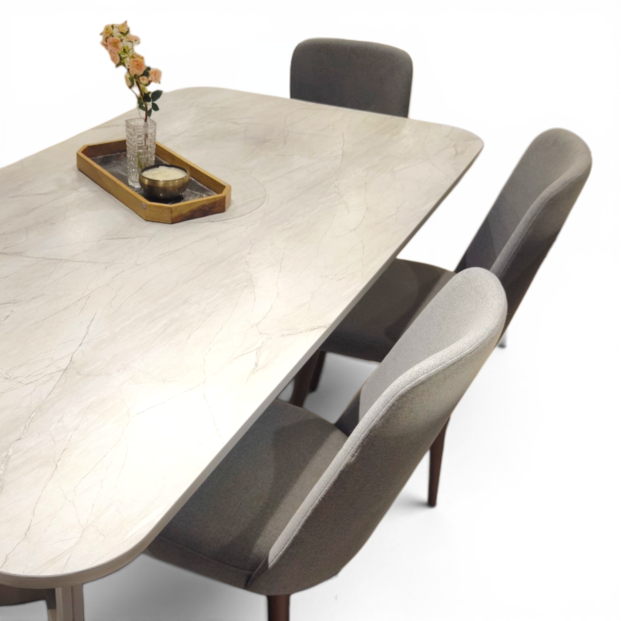 Celeste Marble Dining Set