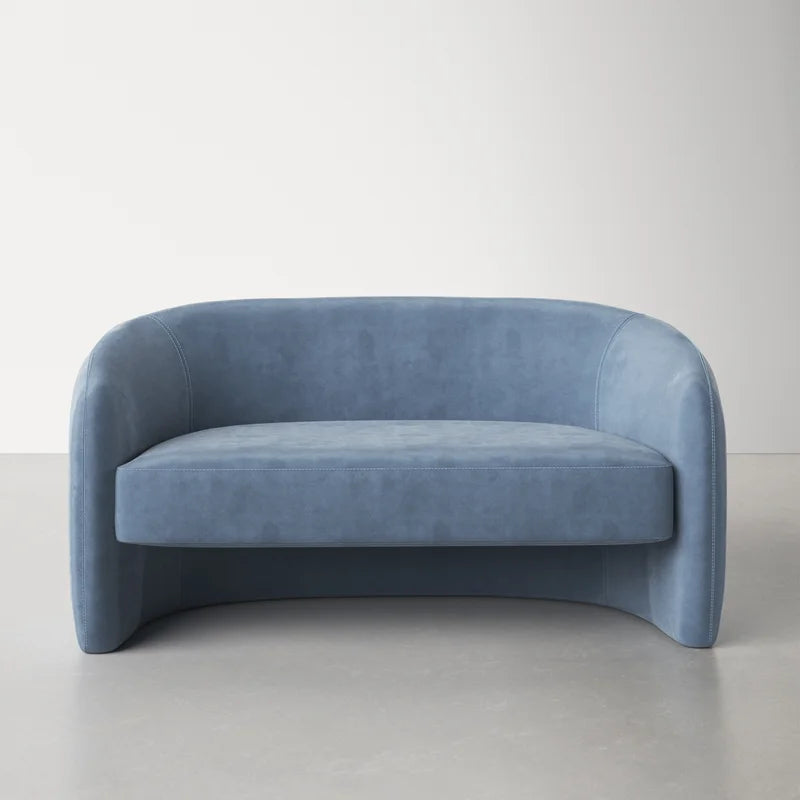 Century Velvet Loveseat