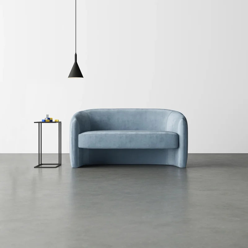 Century Velvet Loveseat