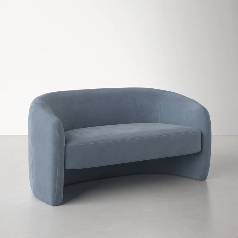 Century Velvet Loveseat