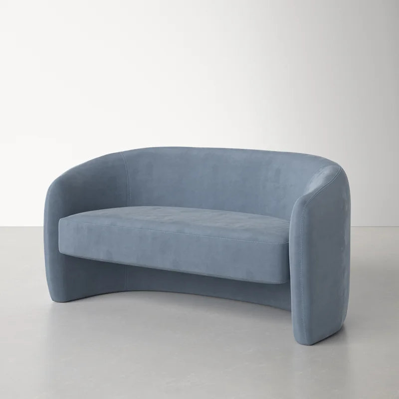 Century Velvet Loveseat