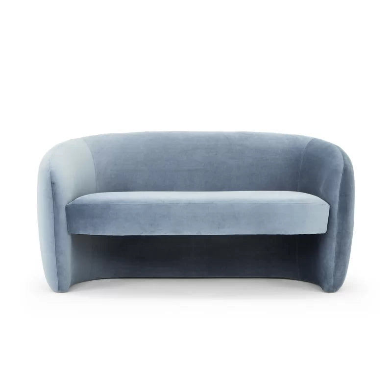 Century Velvet Loveseat