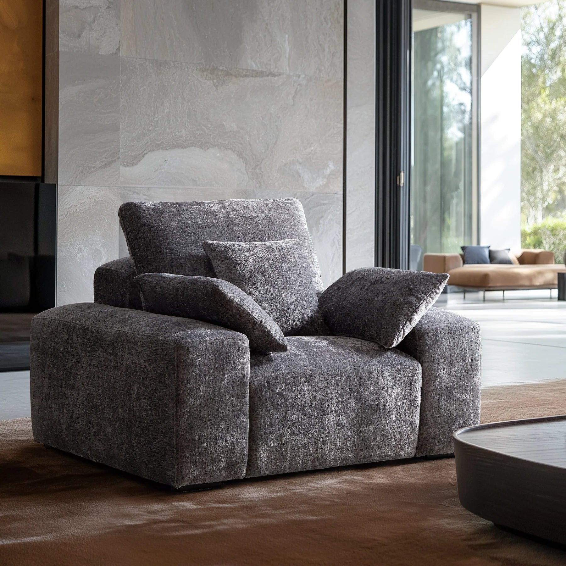 Chloe Velvet Chair