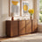 Gomerler Sideboard In Natural Walnut