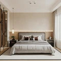 Double Oval Rattan Cane Webbing Wood Panel | Privacy Screen WRC03