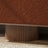 Cora Rust Boucle Storage Bench