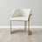 Cream Boucle Dining Chair