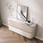 Silver Credenza White Sideboard Buffet