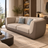 Dual-Tone Curved 3-Seater Sofa