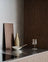 Dark Oak & Stainless Steel  Modern Kitchen with Rustic Oak Island