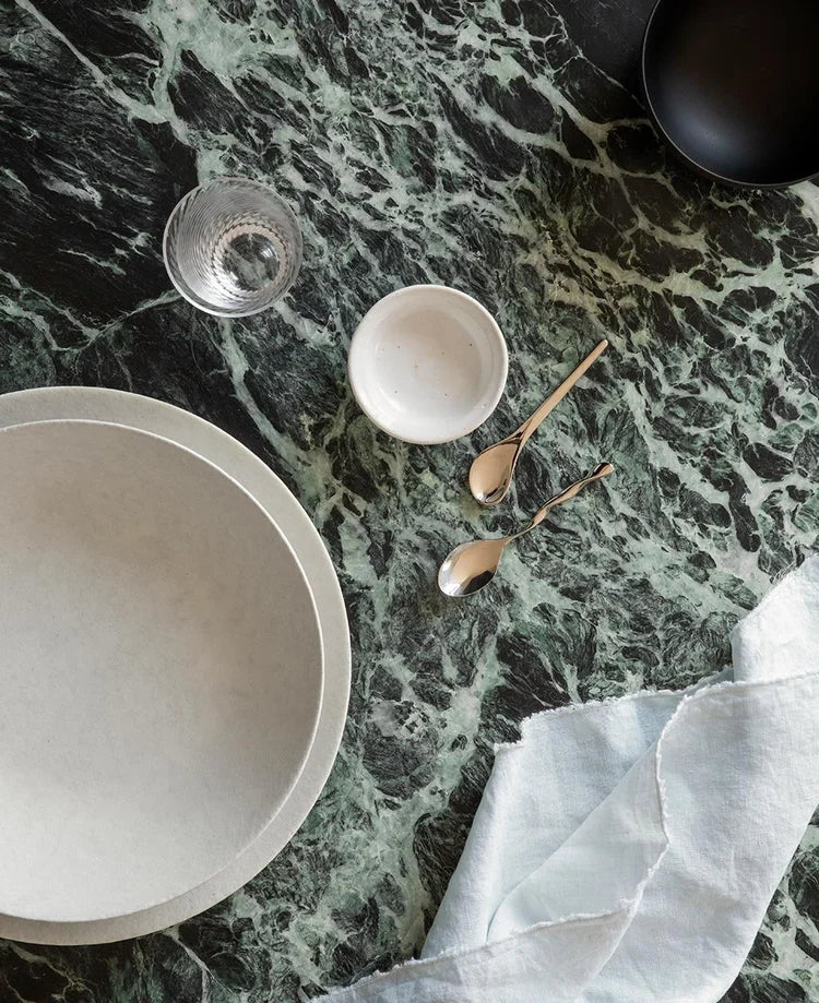 Dark Oak & Verde Alpi Marble Kitchen