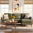 Ularis Modern Sectional Sofa