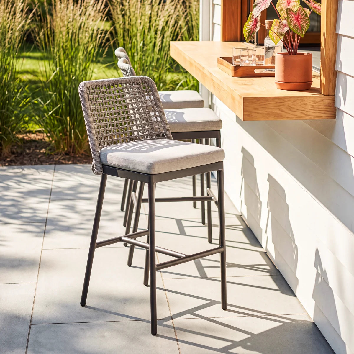 Rope  Bar Stool