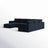 Sorevia Modern Sectional Sofa