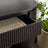 Dermo Fluted 1-Drawer Console