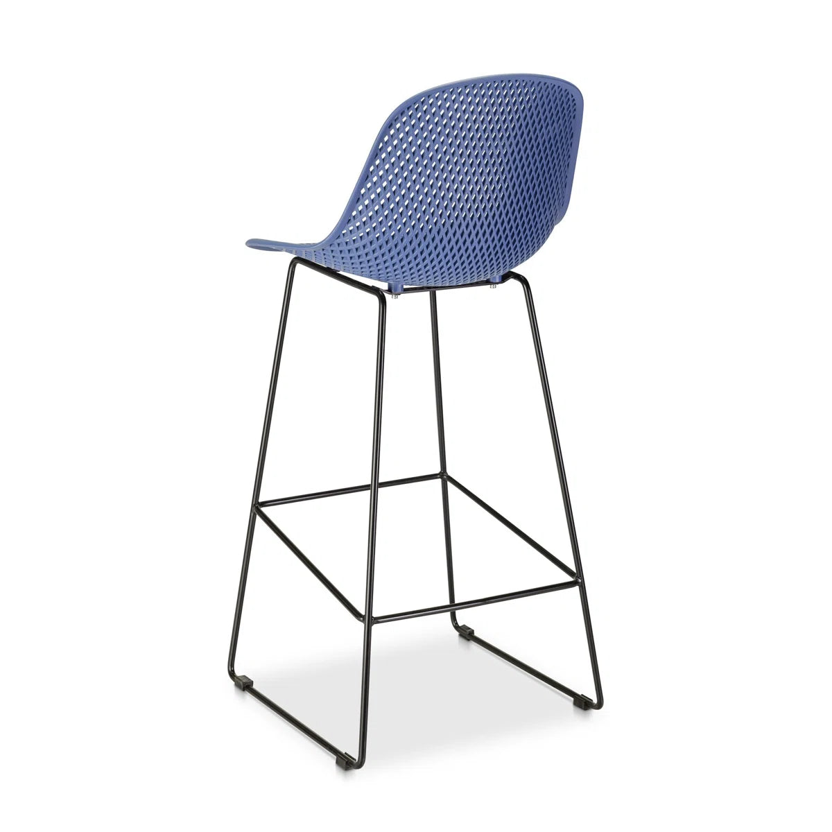 Blue Outdoor Bar Stool (Set of 2)