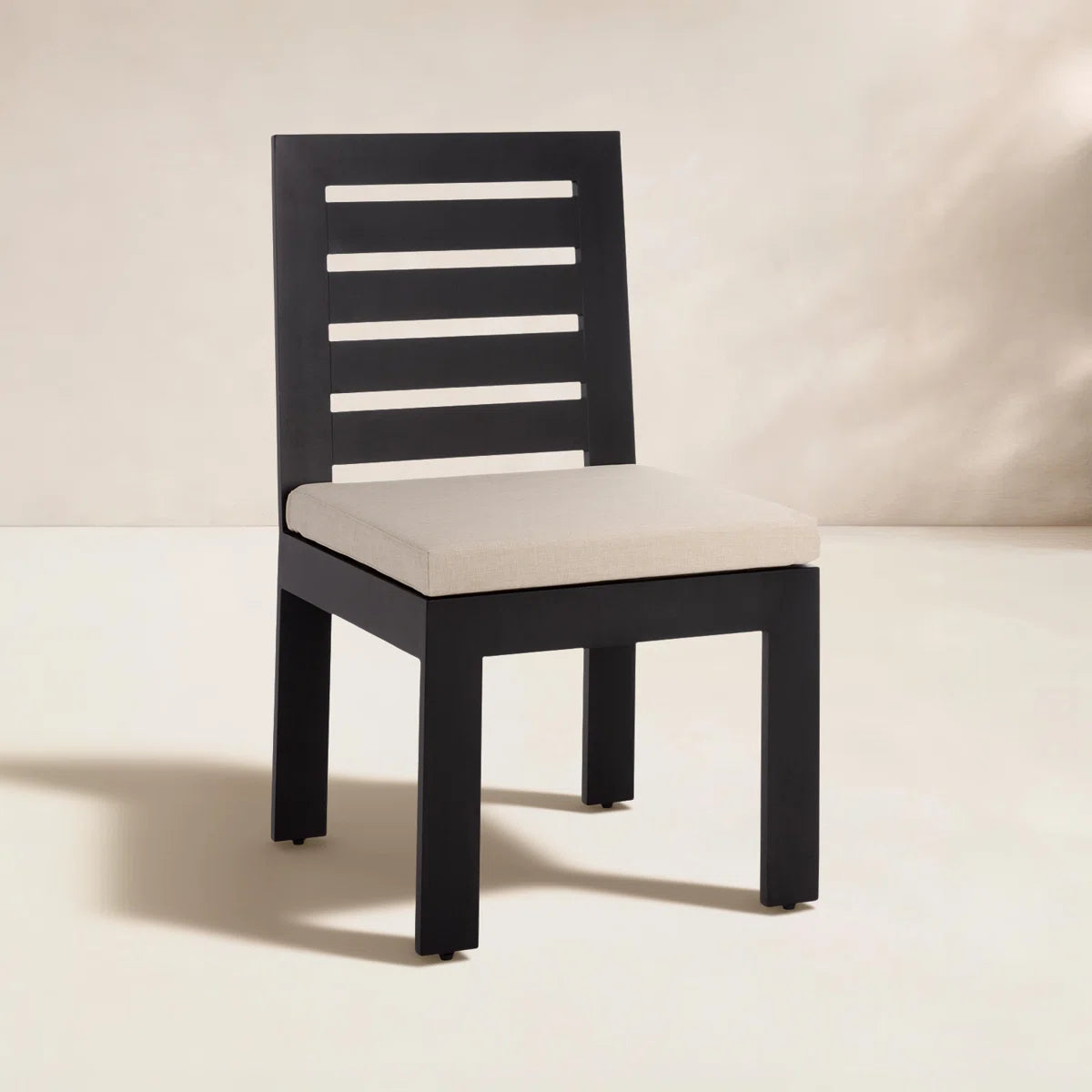 Black Wooden Side Chair (Set of 2)