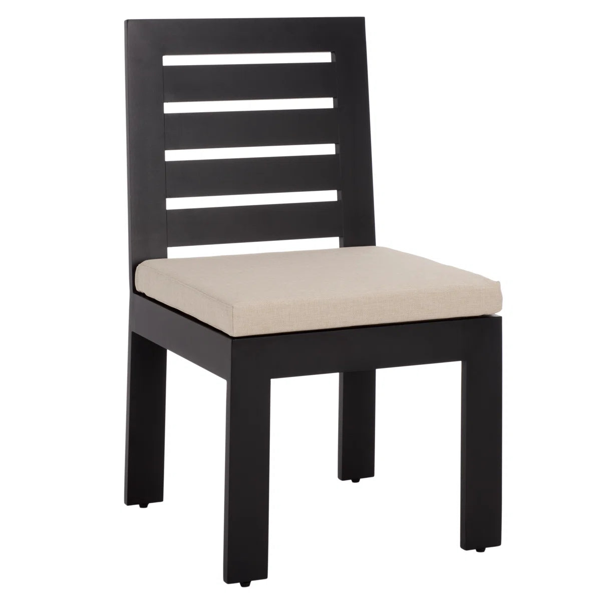 Black Wooden Side Chair (Set of 2)