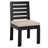 Black Wooden Side Chair (Set of 2)
