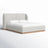 Eagle Boucle Fabric Bed