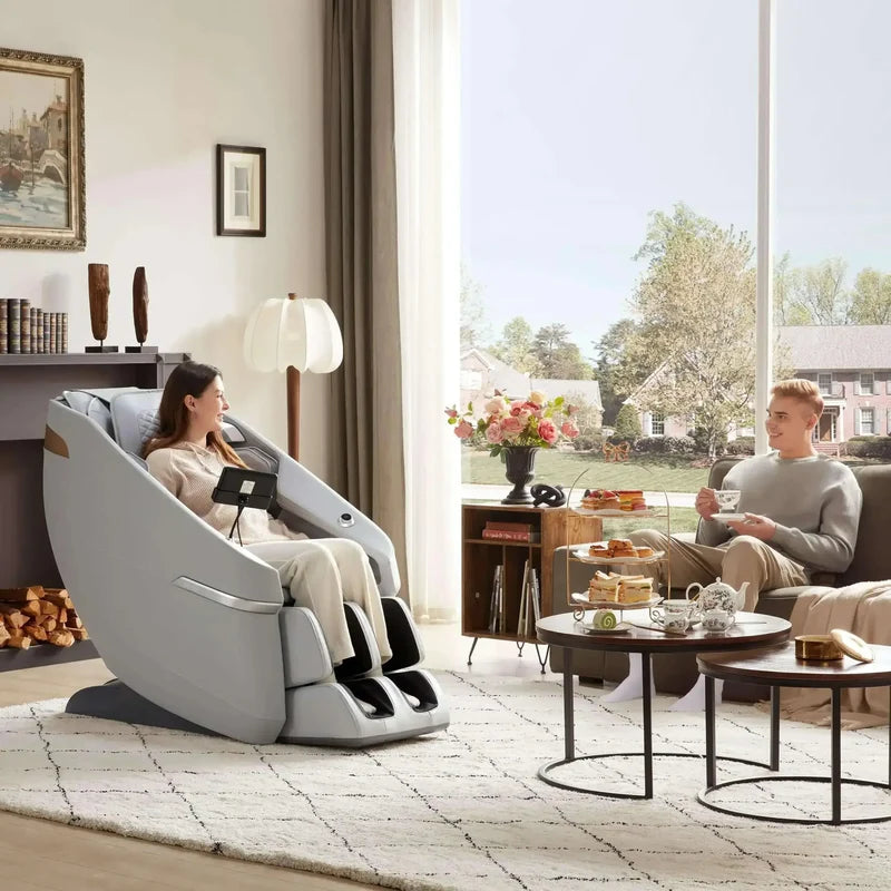 Ekanite 2 in 1 Massage Chair and Sofa (Grey)