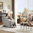 Ekanite 2 in 1 Massage Chair and Sofa (Grey)