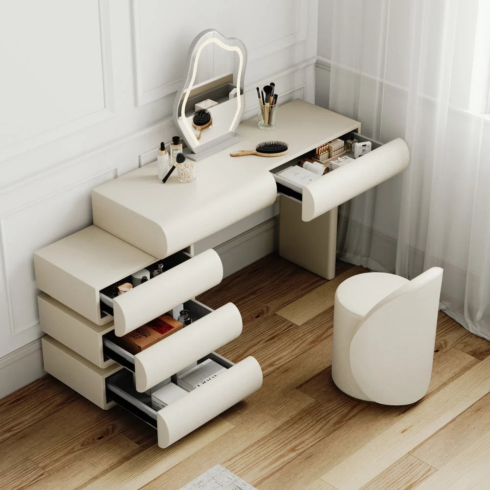 Luxury Makeup Vanity Table Set