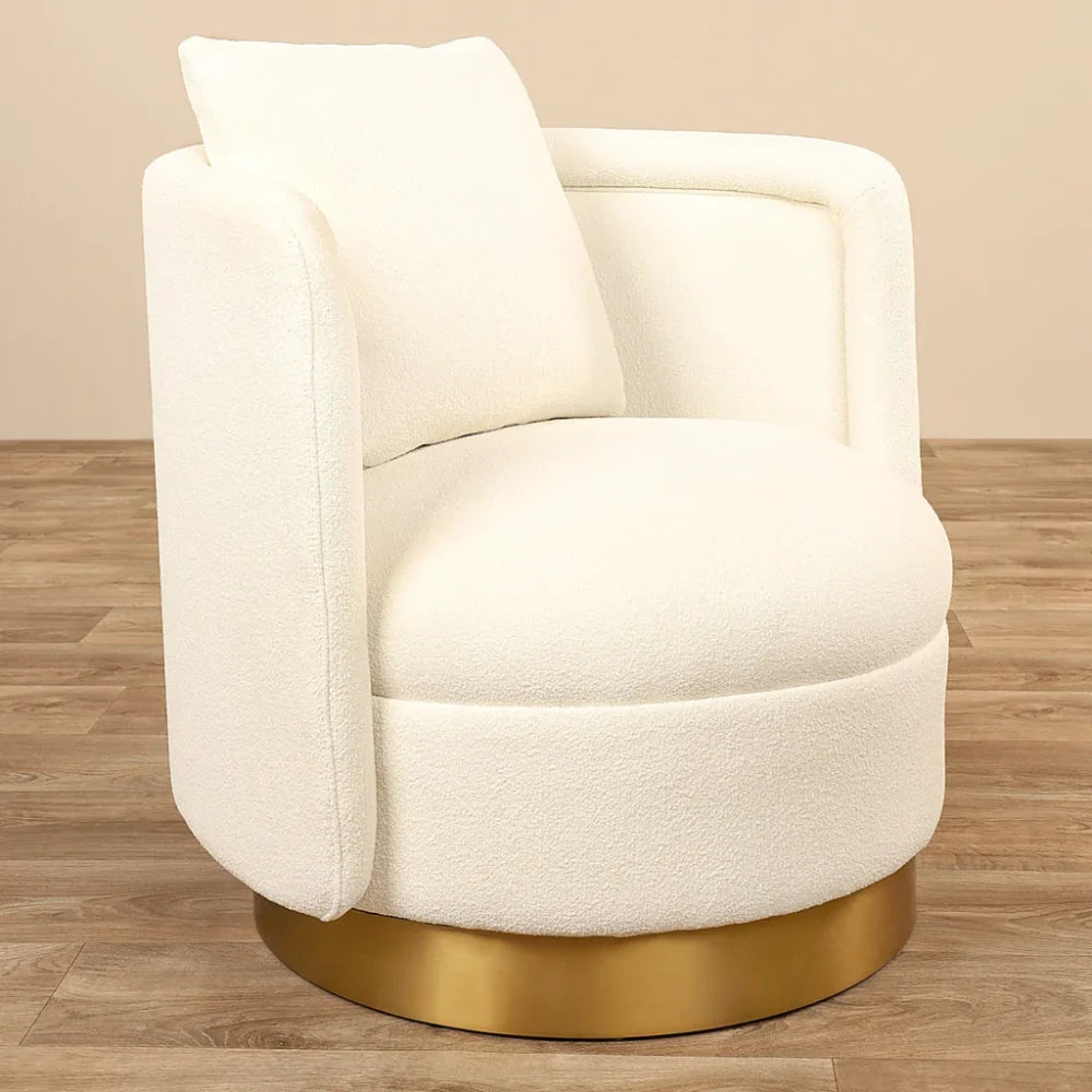 Elio Bouclé Lounge Chair