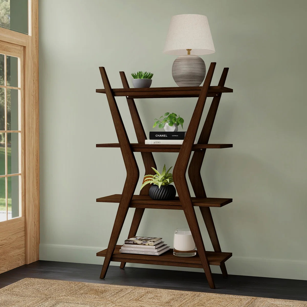 Everest Standard Etagere Bookcase