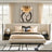Royal Panel Noir Bed With Side Table