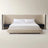 Royal Panel Noir Bed With Side Table