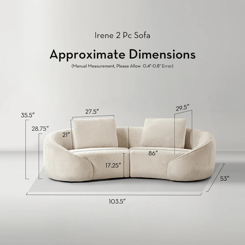 Saraser 2 Seater Sofa