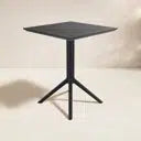 Black Cardio Dining Table
