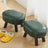 Fern Upholstered Pouf