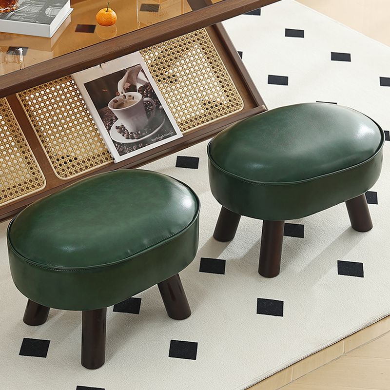 Fern Upholstered Pouf