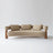 Fjord Curved Bouclé Sofa