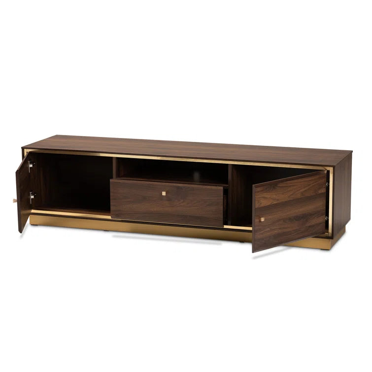 Fluted TV Unit