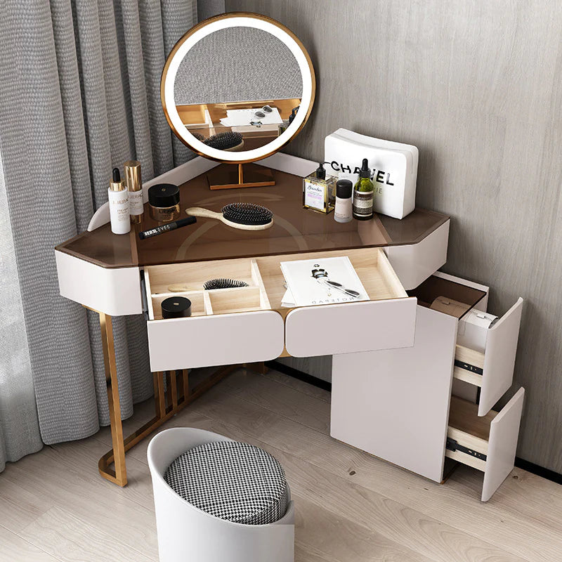 Solid Wood Makeup Vanities