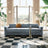Frost Velvet Sofa