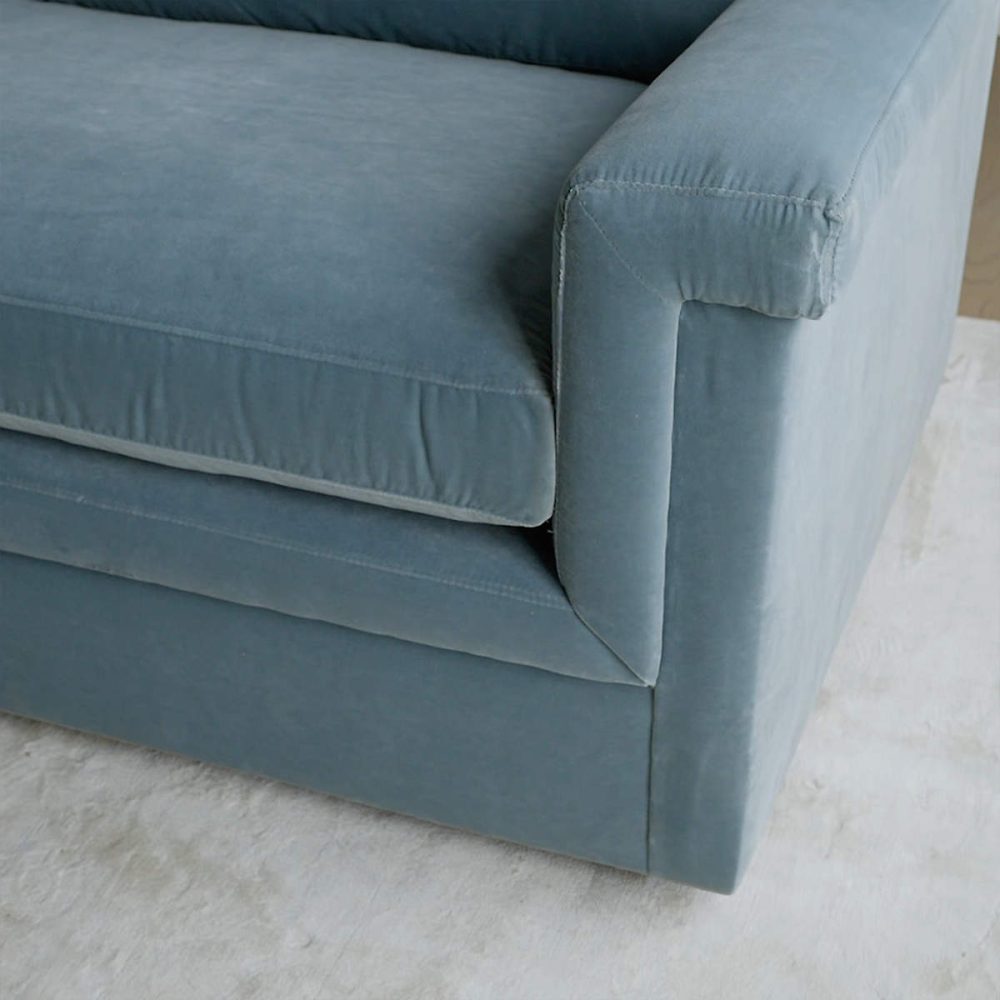 Frost Velvet Sofa