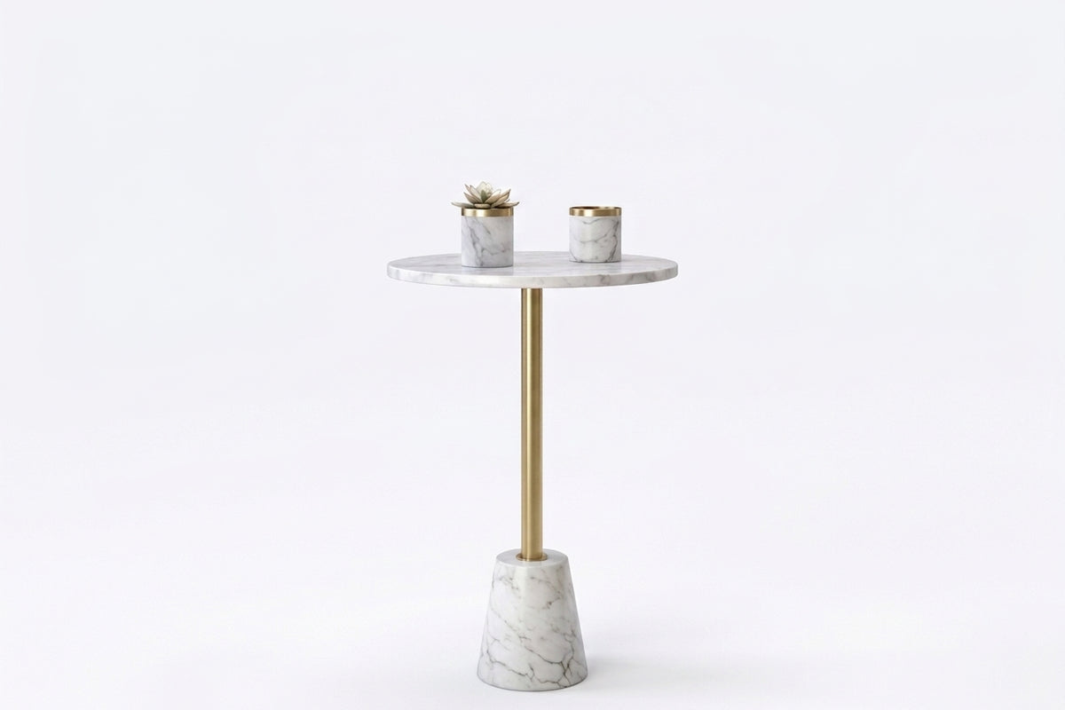 Marble Top Side Table Showroom Display