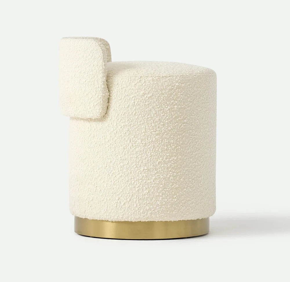 Golden Greta Ottoman