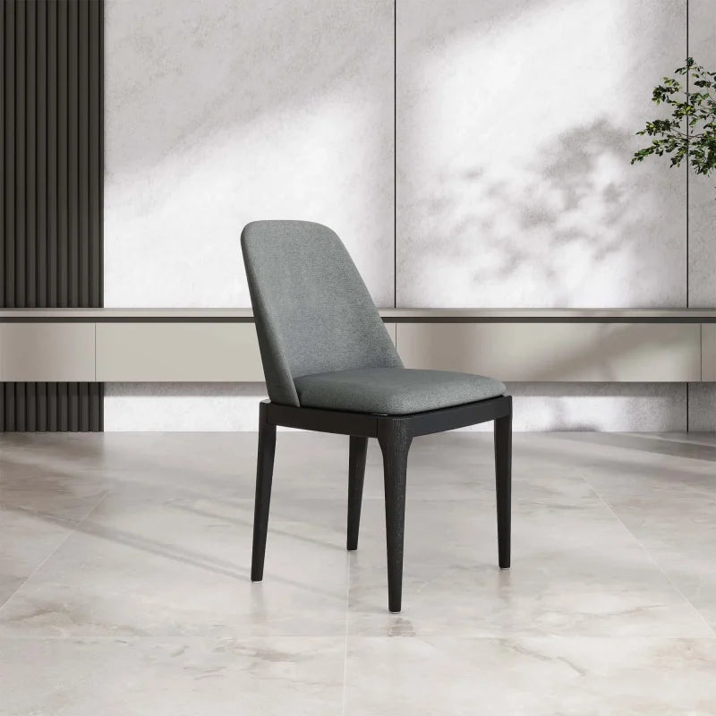 Gray Armless Dining Chairs