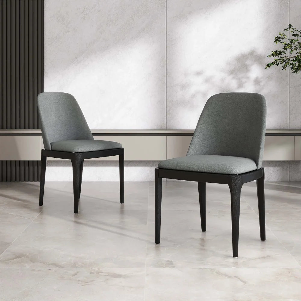 Gray Armless Dining Chairs