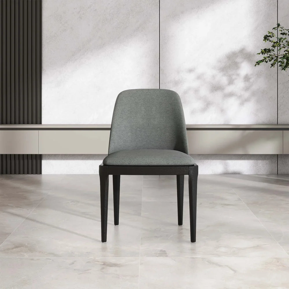 Gray Armless Dining Chairs
