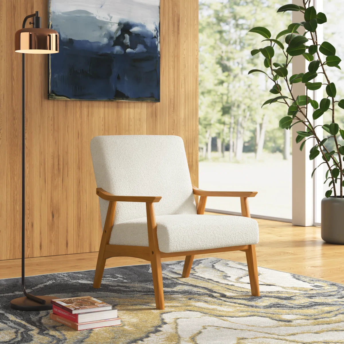 Harbor Bouclé Accent Chair