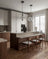 Harmonious Shaker Kitchen with Stained Oak